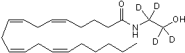 Deuterated anandamide