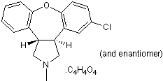 Non-selective 5-HT, dopamine, adrenalin and histamine receptor antagonist; antipsychotic agent