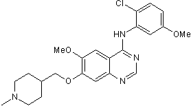 Src tyrosine kinase inhibitor