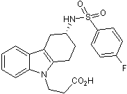 Dual TP/DP2 (CRTH2) receptor antagonist