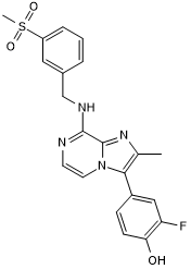 Potent and selective PI 4-kinase IIIβ inhibitor; broad spectrum enterovirus replication inhibitor