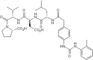 Selective α4β1 (VLA-4) inhibitor