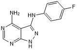 Selective inhibitor of Mnk1