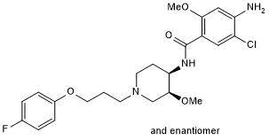 5-HT4 agonist; stimulates intestinal ACh release