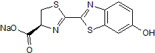 Firefly luciferase substrate; cell permeable.