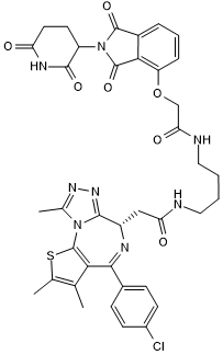 (+)-JQ1 based Degrader (PROTAC®) targeting BET bromodomains, active in vivo