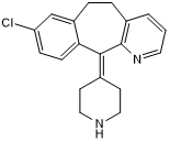 High affinity H1 antagonist; anti-inflammatory