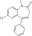 Acts at the benzodiazepine modulatory site