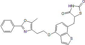 Potent and selective PPARγ agonist; antidiabetic