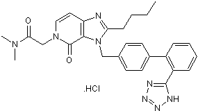 Potent and selective non-peptide AT1 antagonist