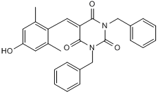 Reversible and non-competitive CBP/p300 inhibitor