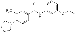 Trace amine 1 (TA1) receptor antagonist; also displays inverse agonism