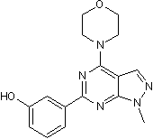 Potent PI 3-kinase inhibitor; also inhibits DNA-PK and mTOR