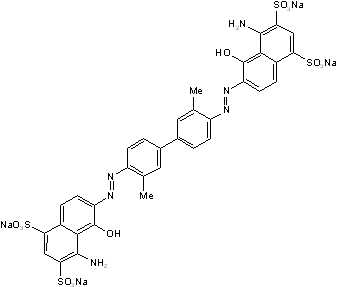 Dye for assessing cell viability and blood brain barrier permeability; also EAAT inhibitor and iGluR antagonist