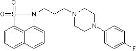 5-HT2A antagonist; also D4 antagonist
