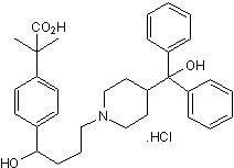 H1 receptor antagonist; non-sedating antiallergic agent