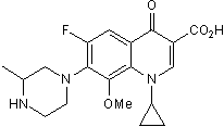 Antibiotic; inhibits bacterial type II topoisomerase