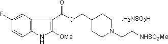 Potent and selective 5-HT4 antagonist; active in vivo