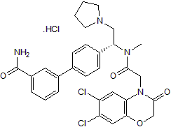 High affinity, selective urotensin II (UT) receptor antagonist