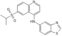 Potent and selective RIP3 kinase inhibitor