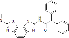 Selective inhibitor of OXE-R Gβ/γ signaling