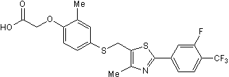 Highly selective, potent PPARδ agonist