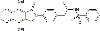 Selective EP4 receptor competitive antagonist