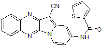 Selective T-LAK-cell-originated protein kinase (TOPK) inhibitor