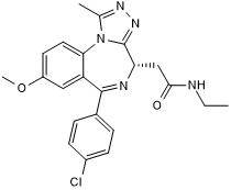 Potent and high affinity BET bromodomain inhibitor; anti-inflammatory; orally bioavailable.