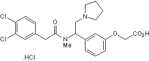 κ agonist, acts peripherally