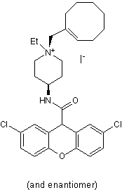 Potent CCR1 chemokine receptor antagonist
