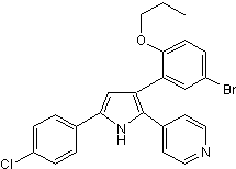 Potent, orally active human glucagon receptor antagonist