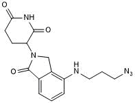 Cereblon ligand with alkyl linker and terminal azide for onward chemistry