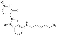 Cereblon ligand with PEG linker and terminal azide for onward chemistry