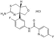 Potent and selective β-secretase (BACE) inhibitor