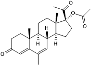 Synthetic progesterone analog