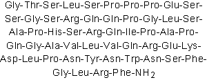 Potent, endogenous ligand for kisspeptin receptor