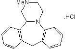 5-HT2 antagonist. Has moderate affinity for 5-HT6