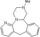 Potent 5-HT2 antagonist; also 5-HT3, H1 and α2 antagonist; antidepressant