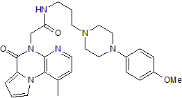 Selective κ opioid receptor antagonist