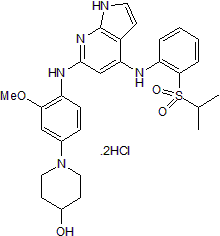 Selective Mps1 kinase inhibitor