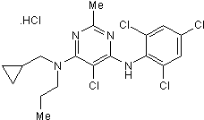 Selective non-peptide CRF1 antagonist