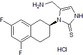 Potent and selective dopamine β-hydroxylase (DBH) inhibitor; orally bioavailable