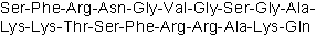 Endogenous Neuropeptide S receptor agonist