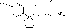 Muscarinic antagonist, M1 > M2
