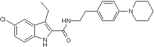 Potent allosteric modulator of CB1 receptors