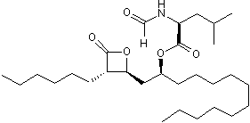 Pancreatic, gastric and carboxylester lipase inhibitor; antiobesity and antihypercholesterolemic activity