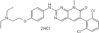 Potent Src inhibitor; also inhibits FGFR1, PDGFRβ and Wee1