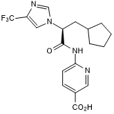 Potent hepatoselective glucokinase activator