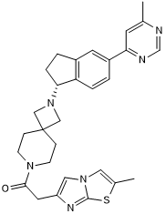 High affinity and selective ghrelin receptor inverse agonist